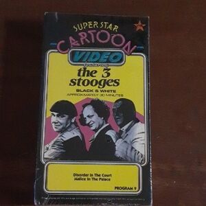 Three Stooges New Vhs Show